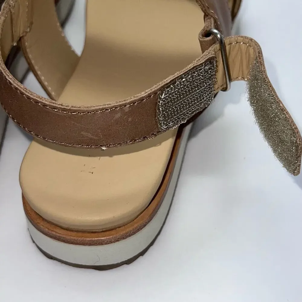 Nisolo Go-To Flatform Sandal Women's Size 7.5, New in Box